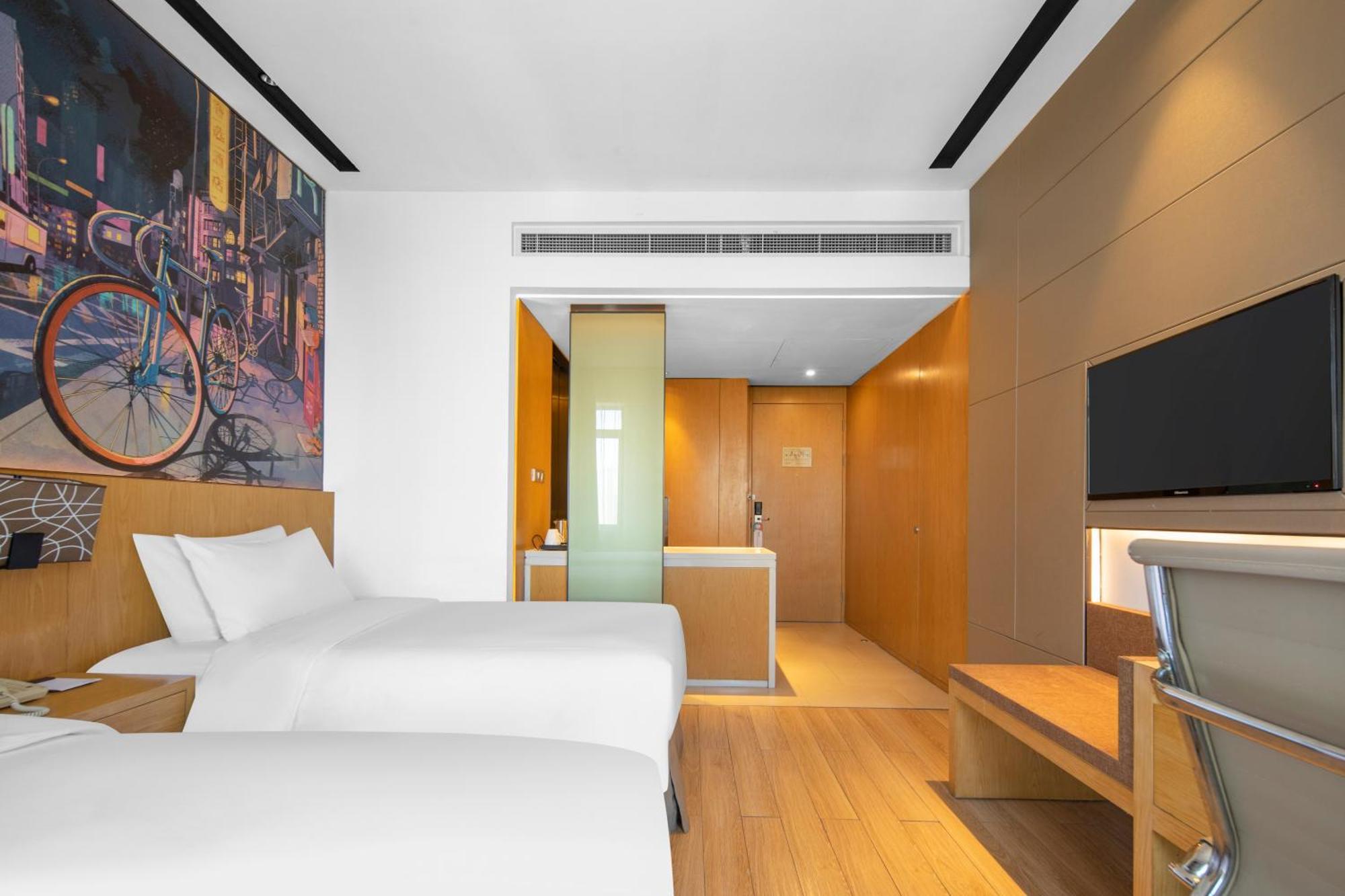 Minimax Hotel Shanghai Songjiang Bagian luar foto